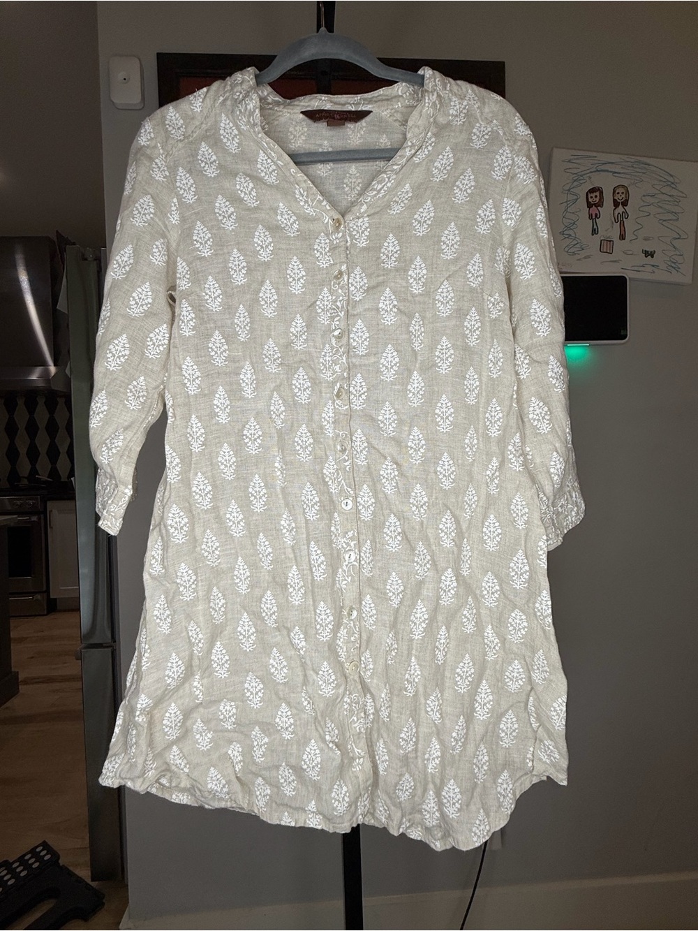 April Cornell size small linen dress/ tunic